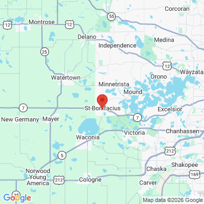 Map to  office in Saint Bonifacius, MN