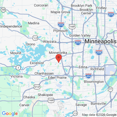 Map to  office in Minnetonka, MN