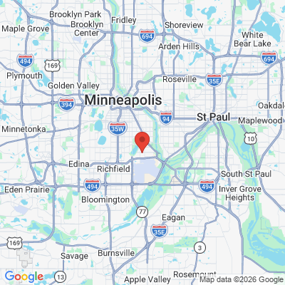 Map to  office in Minneapolis, MN