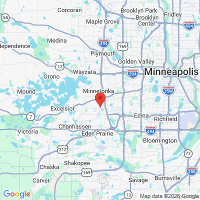 Map to  office in Glen Lake Dental