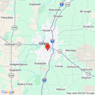 Map to  office in Salem, OR