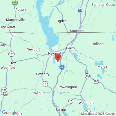 Map to  office in Newport, VT