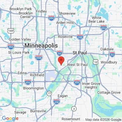 Map to  office in Saint Paul, MN