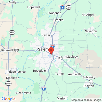 Map to  office in Salem, OR