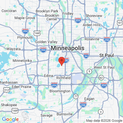 Map to  office in Minneapolis, MN