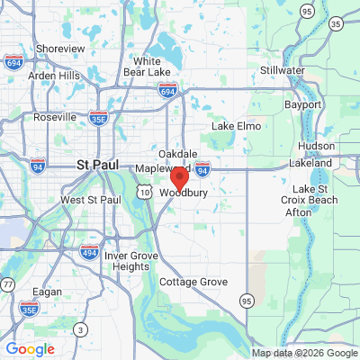 Map to  office in Woodbury, MN