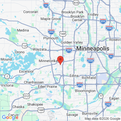 Map to  office in Hopkins, MN