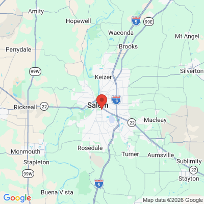 Map to  office in Salem, OR