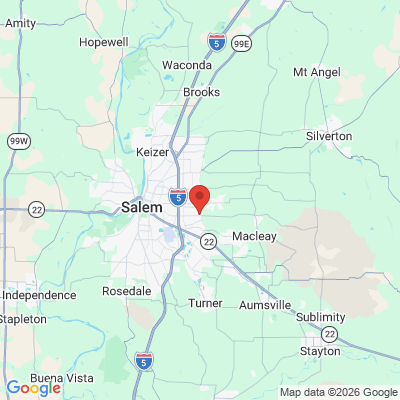Map to  office in Salem, OR