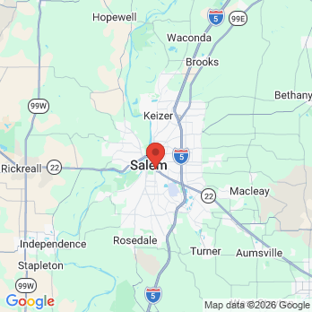 Map to MARGARET GIRUC DDS PC office in Salem, OR