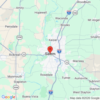 Map to  office in Salem, OR