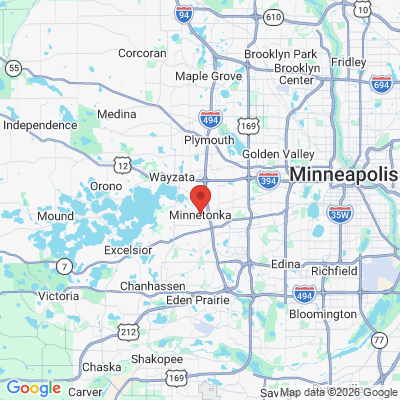 Map to  office in Minnetonka, MN
