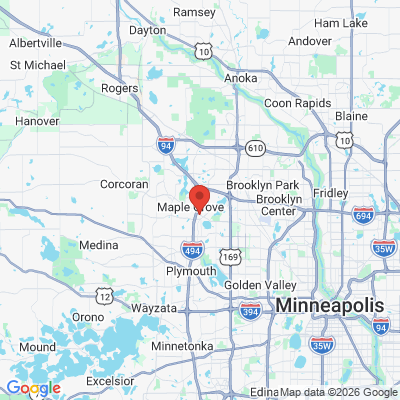 Map to  office in Heartland Dental