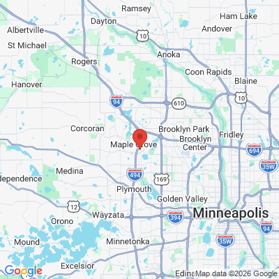 Map to  office in Heartland Dental