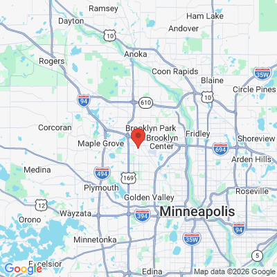 Map to  office in New Hope, MN