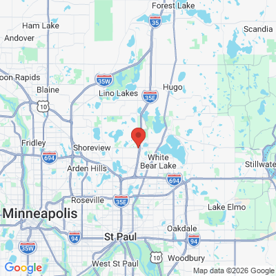 Map to  office in White Bear Lake, MN