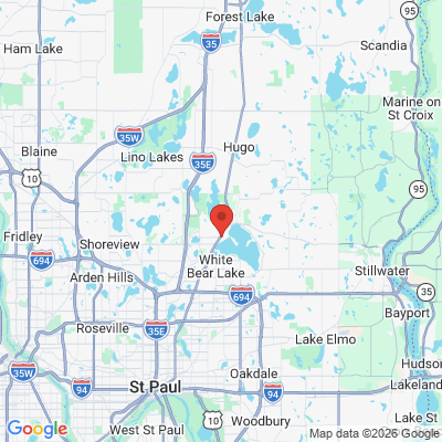 Map to  office in White Bear Lake, MN