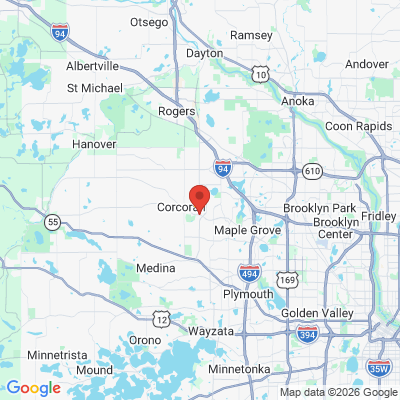 Map to  office in Maple Grove, MN