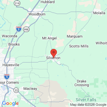Map to Oregon Dental Solutions LLC office in Silverton, OR