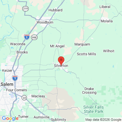 Map to  office in Silverton, OR