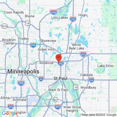 Map to  office in Saint Paul, MN