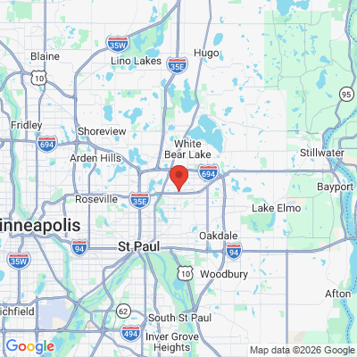 Map to  office in Saint Paul, MN