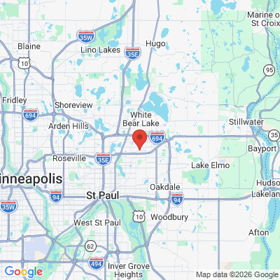 Map to  office in Maplewood, MN
