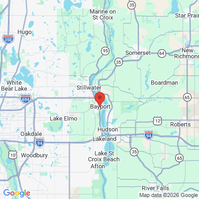 Map to  office in Bayport, MN