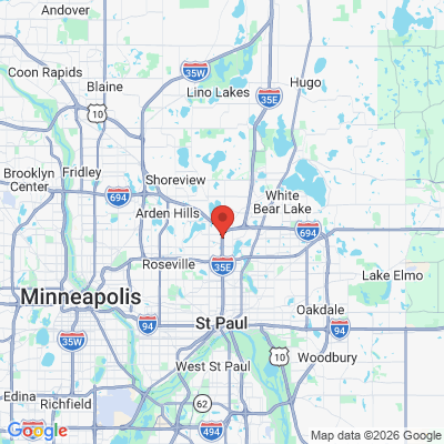 Map to  office in Little Canada, MN