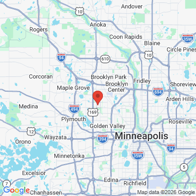 Map to  office in New Hope, MN