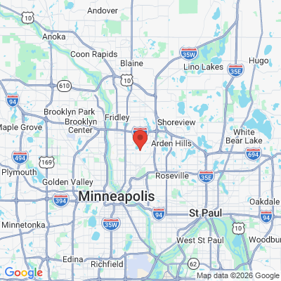 Map to  office in Saint Anthony, MN