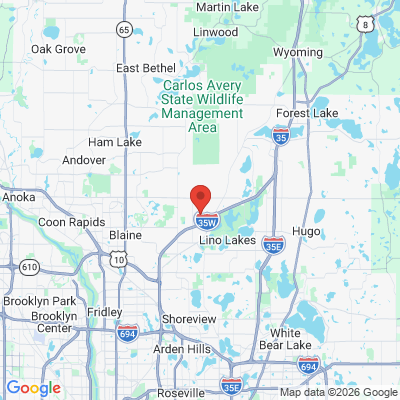 Map to  office in Lexington, MN