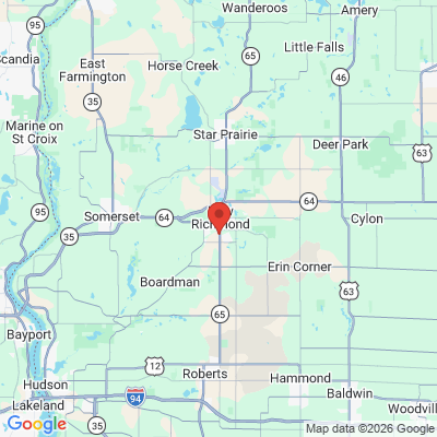 Map to  office in New Richmond, WI