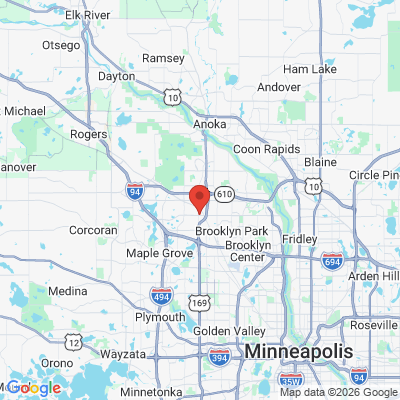 Map to  office in Minneapolis, MN