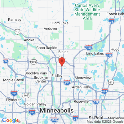 Map to  office in Minneapolis, MN
