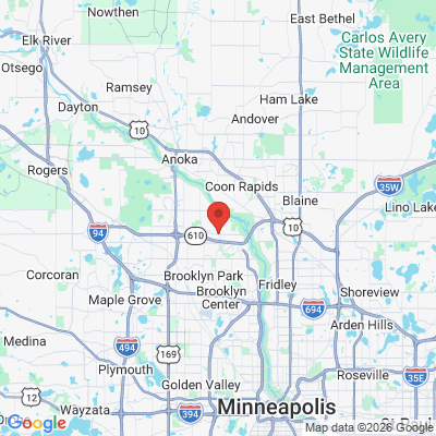 Map to  office in Minneapolis, MN