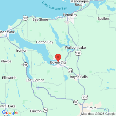 Map to  office in Boyne City, MI