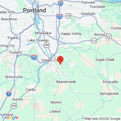 Map to  office in Oregon City, OR