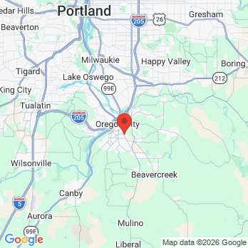 Map to center st dental office in Oregon City, OR