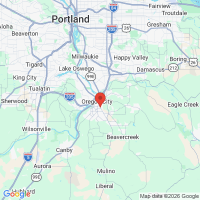 Map to Strauss Dental office in Oregon City, OR