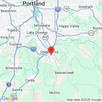 Map to Strauss Dental office in Oregon City, OR