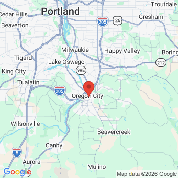 Map to Oregon City Dentistry office in Oregon City, OR