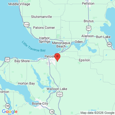 Map to  office in Petoskey, MI