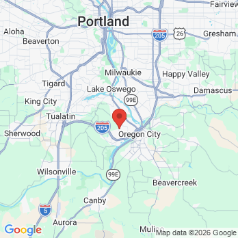 Map to Westover DMD office in West Linn, OR