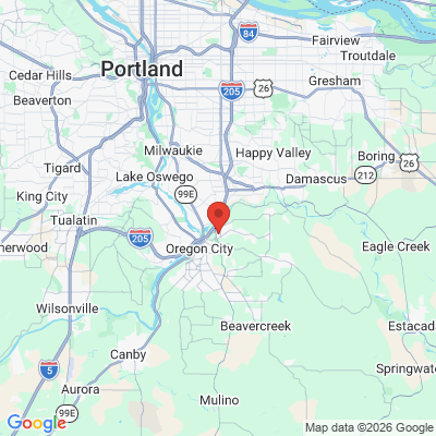 Map to The OC Smiles office in Oregon City, OR