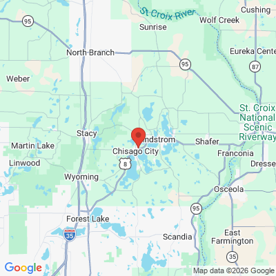 Map to  office in Chisago City, MN