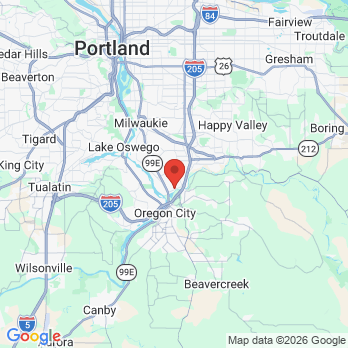 Map to HAPPY ROCK DENTAL office in Gladstone, OR