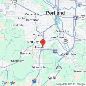 Map to Primary Office office in Tualatin, OR