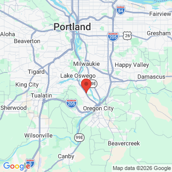 Map to Hidden Springs Family Dentistry office in West Linn, OR