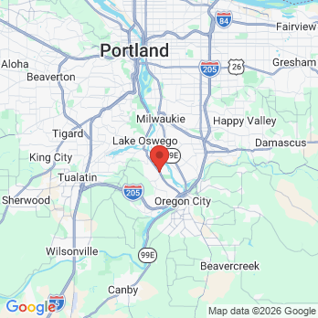Map to West Linn Dental office in West Linn, OR